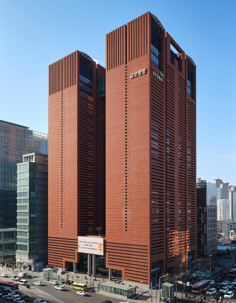 서울 교보타워 사진